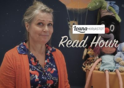 Read Hour – Tunti jolloin Suomi lukee, Louna-kirjastot
